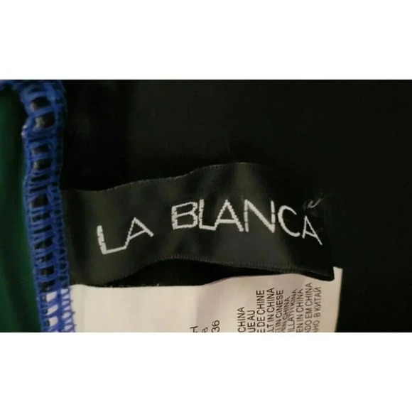 La Blanca Womens Colorful Tankini Top Swim size 4 - Picture 4 of 5